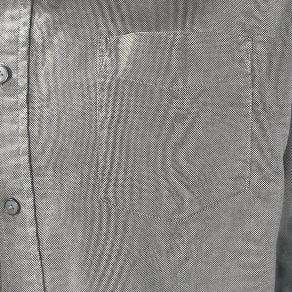 Artful Dodger green oxford shirt with rollup sleeves Large - Picture 3 of 12